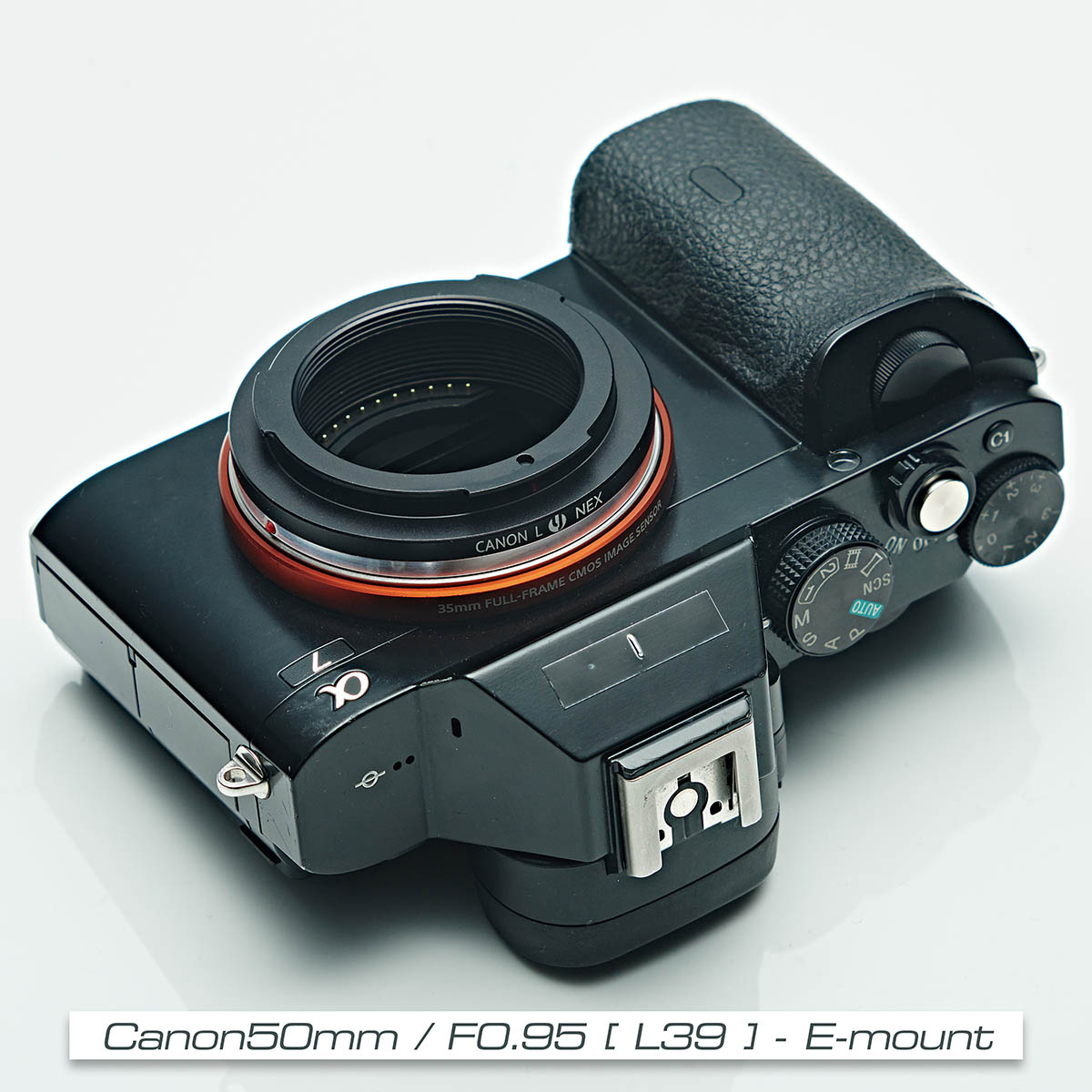 幻の大口径玉がSONY α7につく！！《高精度》Canon 50mm/F0.95（L39） >> Sony Eマウントアダプタ | 使える機材  Blog！