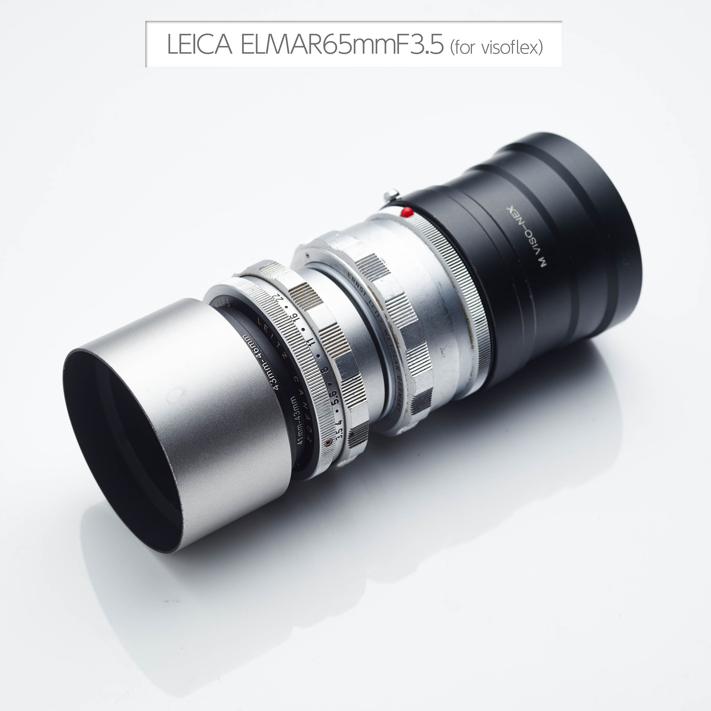 LEICA ライカ ELMAR 65mm マクロレンズ ソニー アルファー 有名な高級