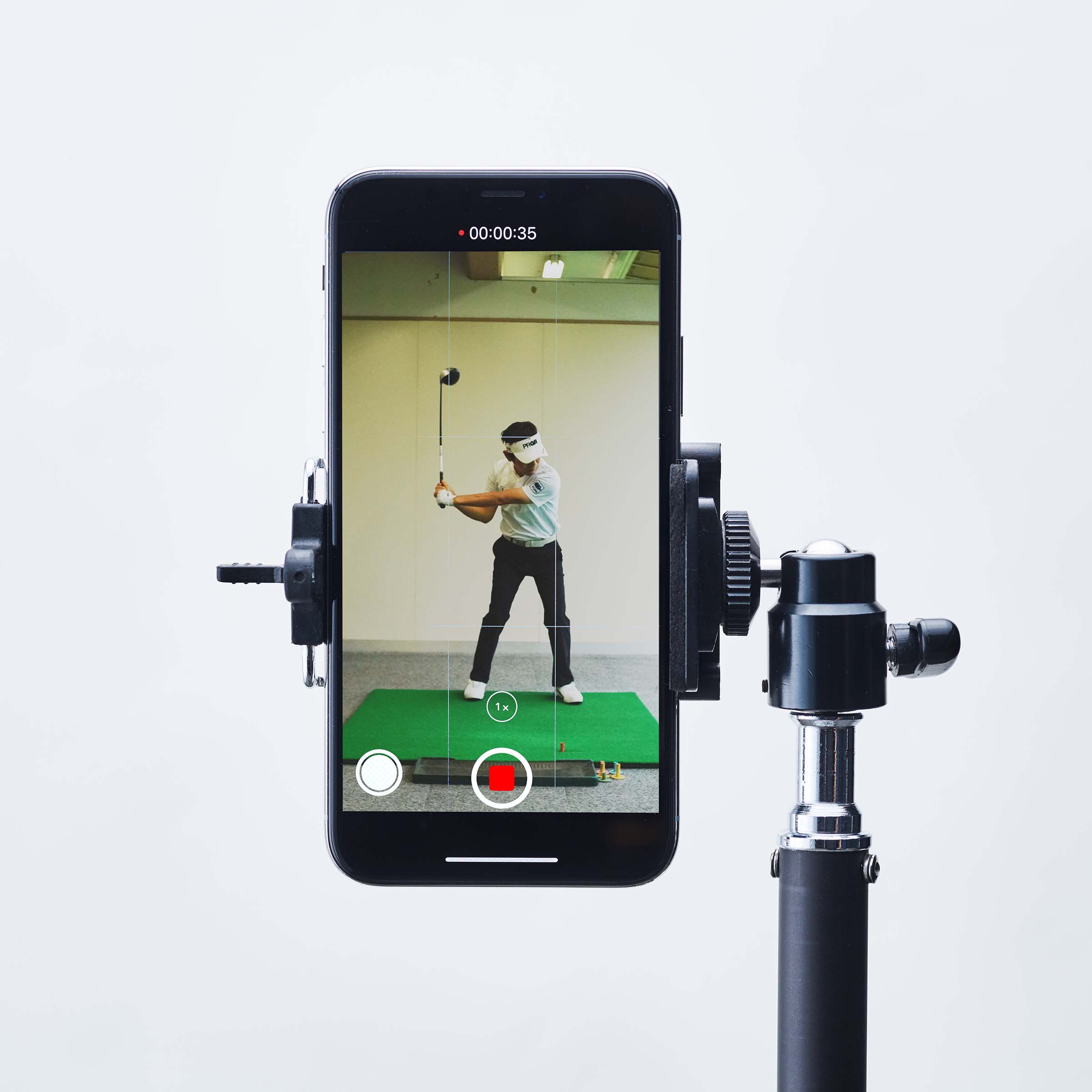iPhone（スマホ）固定動画撮影」をしたい人！（ゴルフのスイングチェック動画に最適！） | 使える機材 Blog！