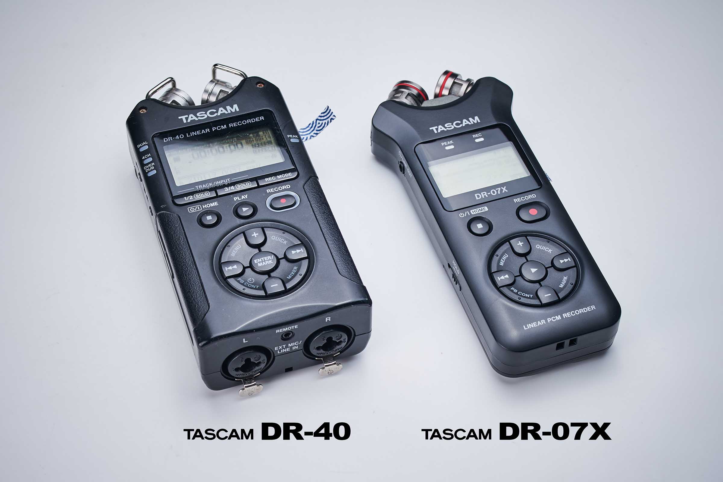 軽くて小さいPCMレコーダー「TASCAM DR-07X」を買ってしも〜た 