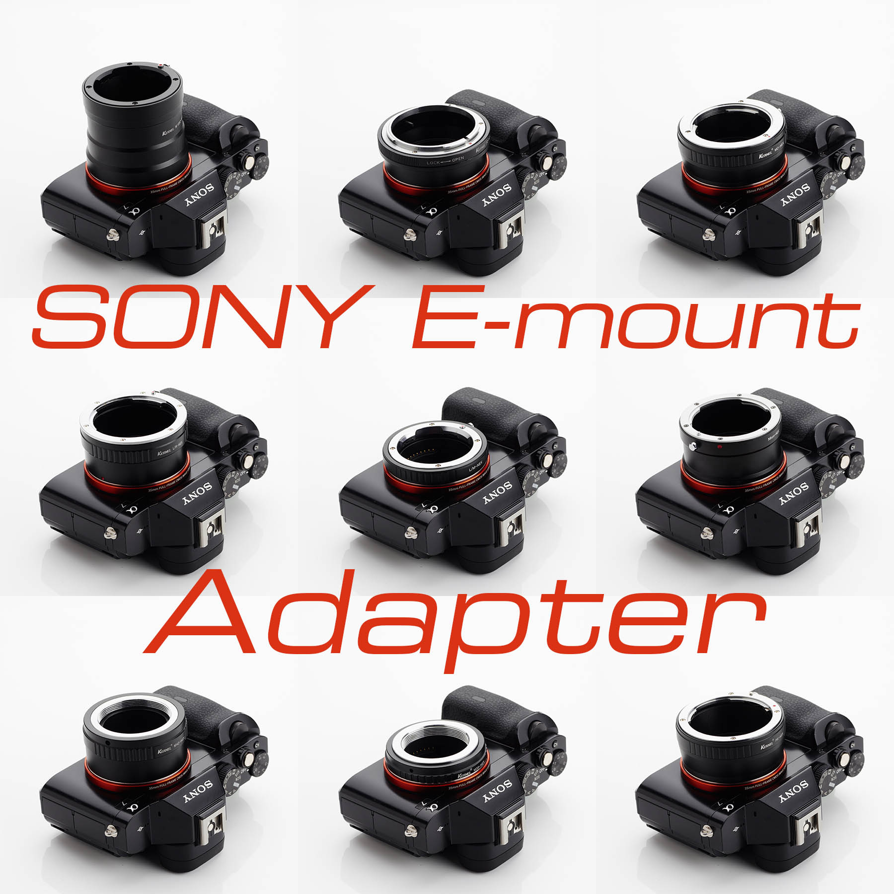 Sony Eマウント用マウントアダプタ | 使える機材のセレクトショップ 
