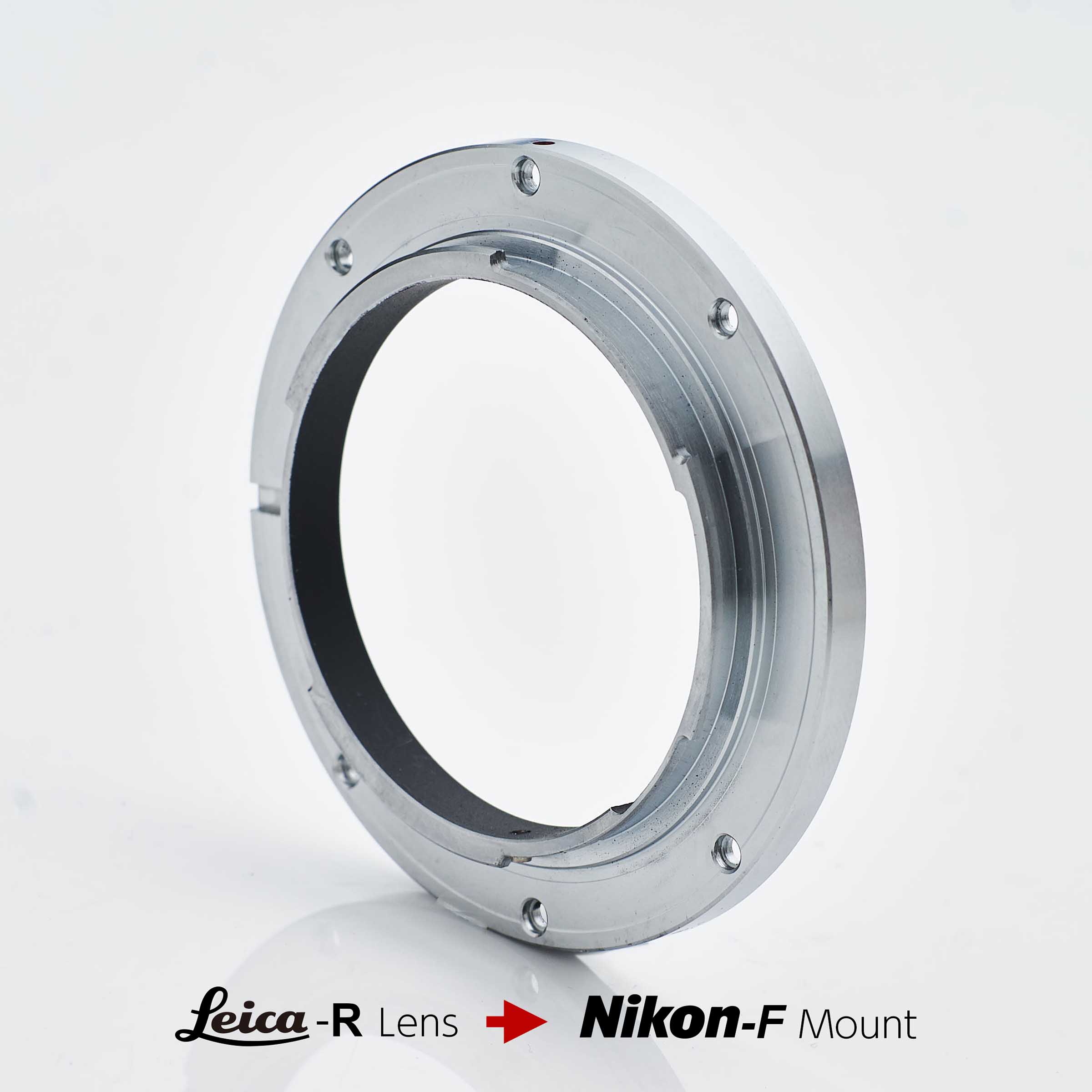 Leica R LENS ⇒ Nikon Fマウント（改造パーツ） | 使える機材の 